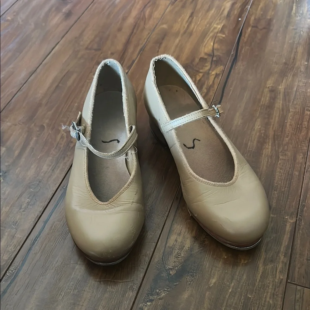 Bloch Merry Jane Tan Tap Shoes Techno Taps Size 5